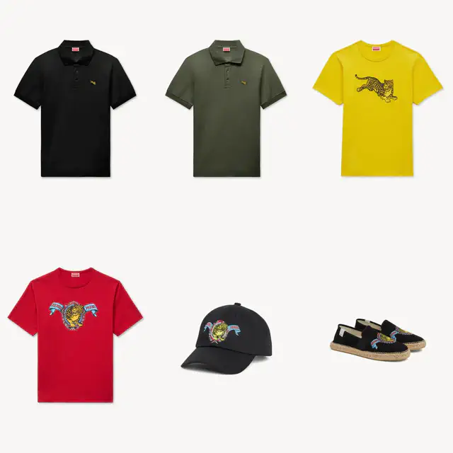KENZO「ジャンピング タイガー」、ヘリテージを日常着へ落とし込む新たなグラフィック表現