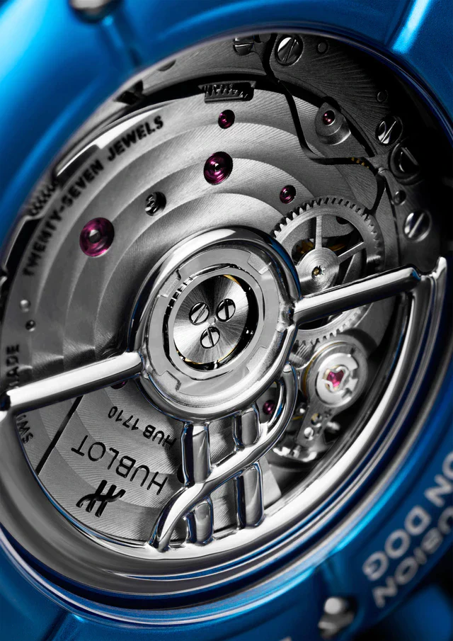 HUBLOT 「クラシック・フュージョン バルーン ドッグ by ジェフ・クーンズ ブルー」