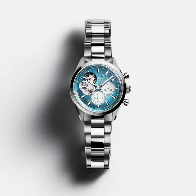 ゼニス ZENITH「クロノマスター オープン」に限定130本、岡山デニムを