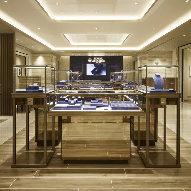 ロイヤル・アッシャー ROYAL ASSCHER ブティック 大阪、ヒルトンプラザ イーストに新たな旗艦店がグランドオープン