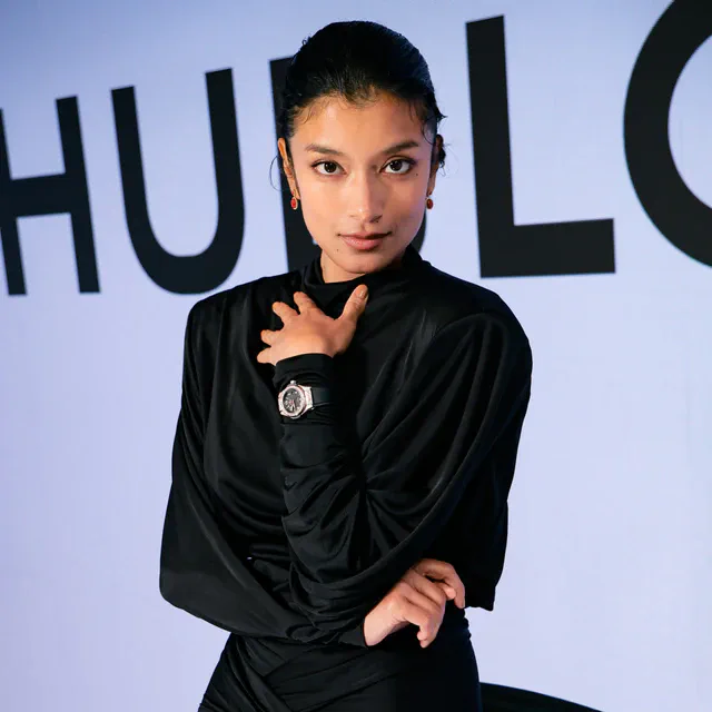 ウブロ「HUBLOT NIGHT」を銀座で開催、ローラが「ビッグ・バン ワンクリック キングゴールド パヴェ」を纏って来場