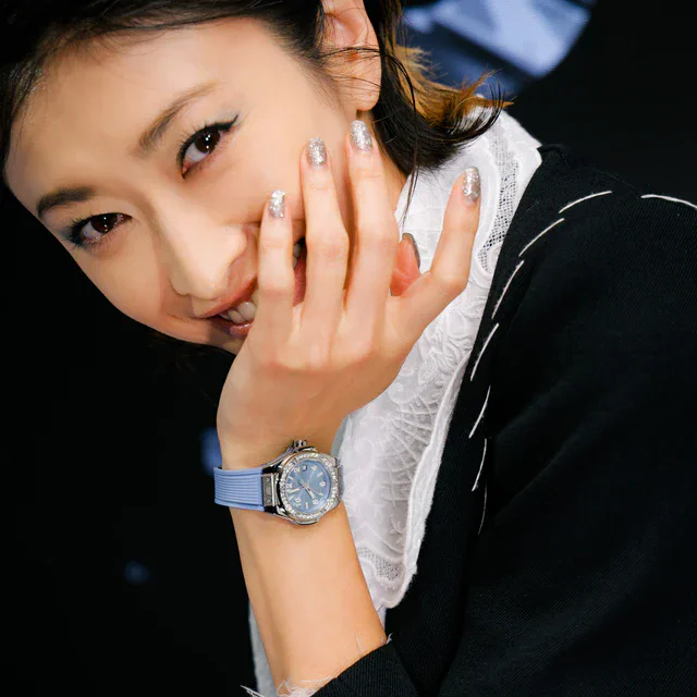 ウブロ「HUBLOT NIGHT」に山田優が新作を纏って来場、コールブルーのダイアルとダイヤモンドが描く洗練