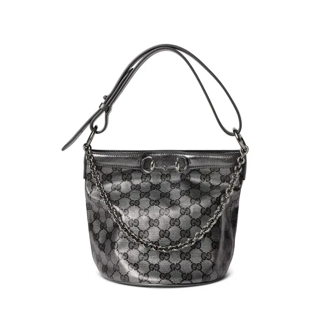 グッチ GUCCI 新作バッグ「スターレット」、レザーとGGキャンバスで楽しむ現代的なホースビット