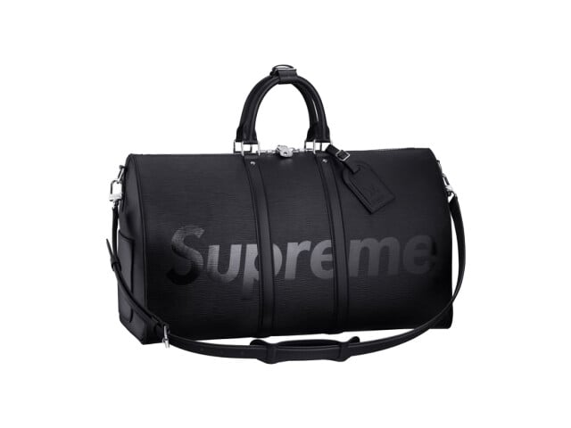 ルイ・ヴィトン エピ シュプリーム・コラボ キーポル・バンドリエール55 ノワール M53433 ©Louis Vuitton