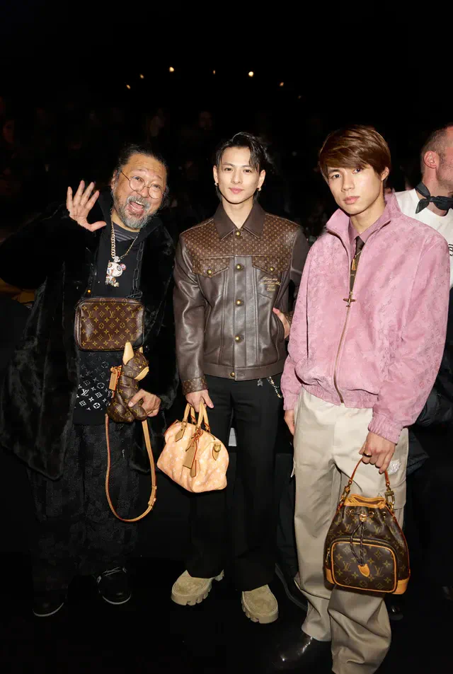 ルイ・ヴィトン 平野紫耀、j-hope、堀米雄斗などフロントローを華やかに彩るゲスト 2025秋冬メンズ・コレクション
